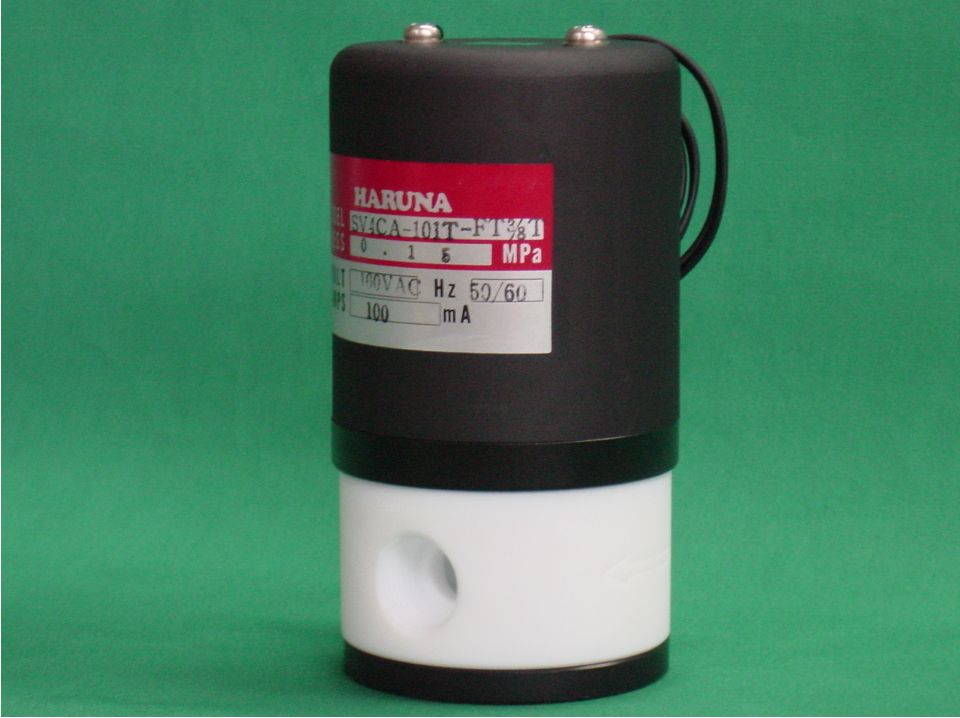 オールふっ素樹脂PTFE2方向電磁弁 (SV-4シリーズ)